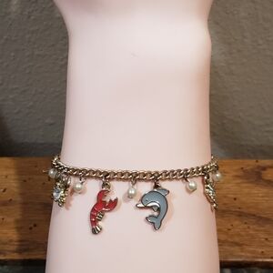 Nautical Theme Charm Bracelet